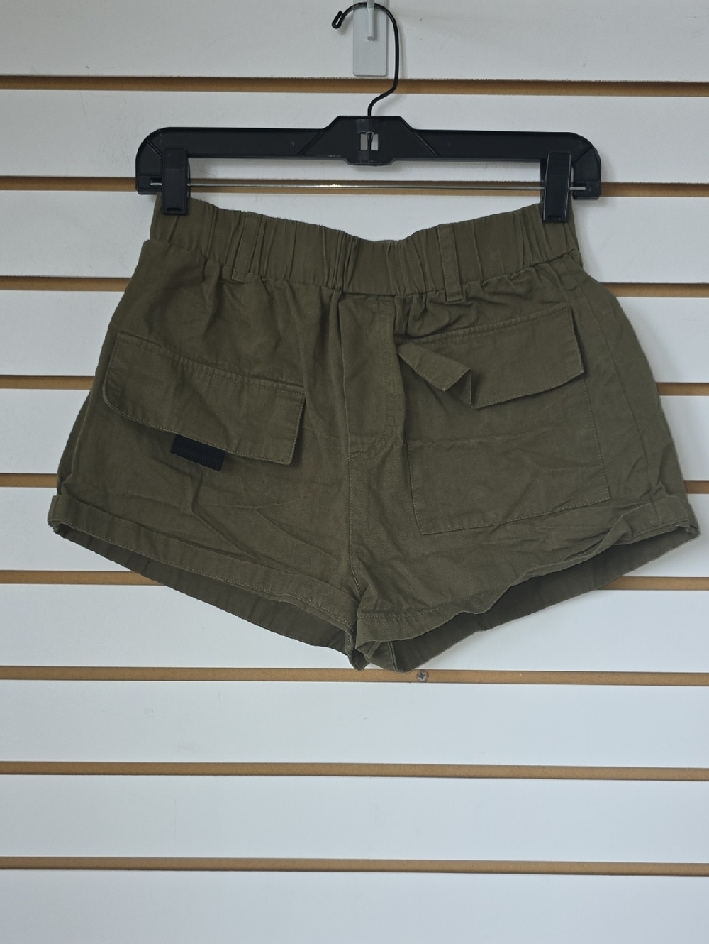 Active USA Olive Green Utility Women’s Shorts
